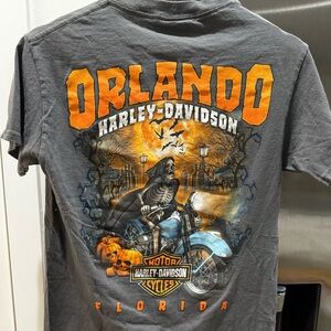 Harley Davidson Orlando Halloween T
